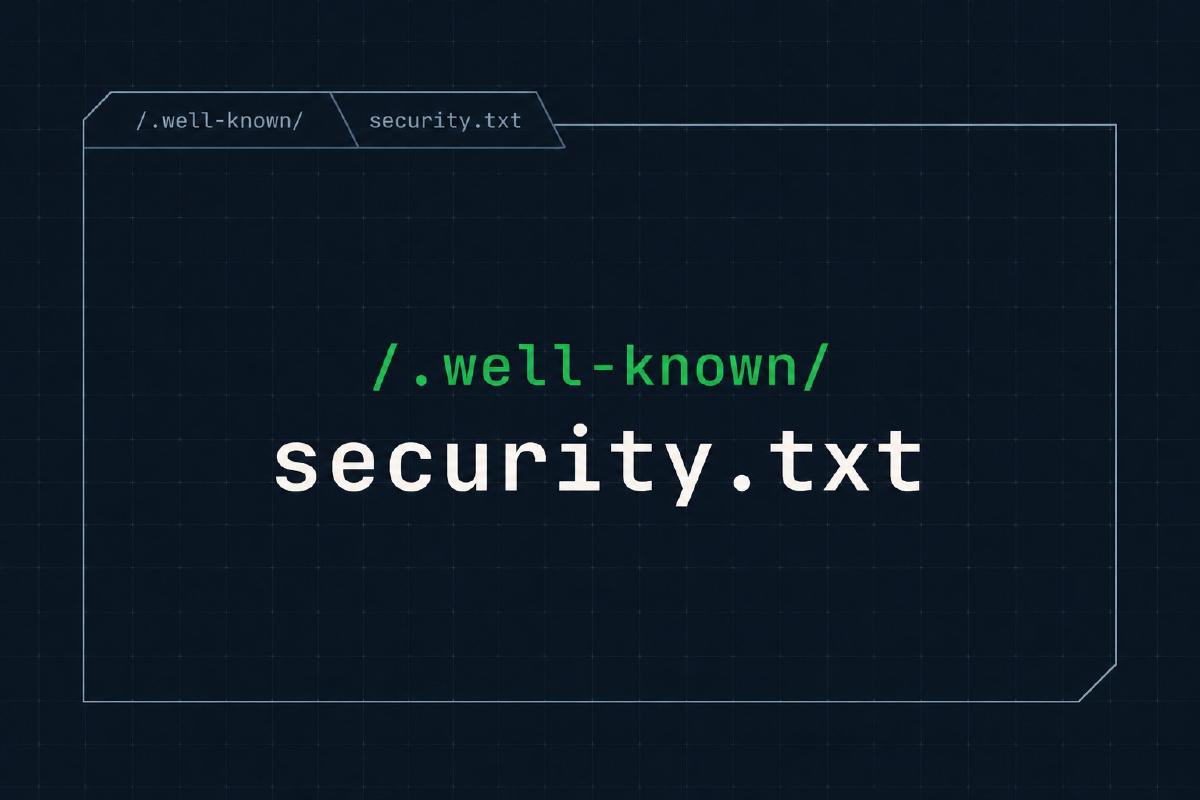 Not as well-known as it should be: shipping security.txt
